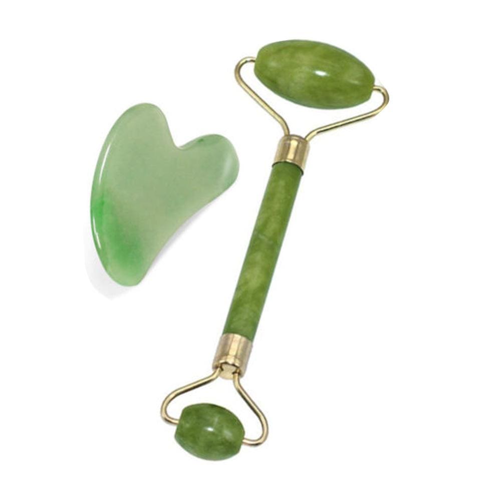 Jade Gua Sha Face and Neck Roller