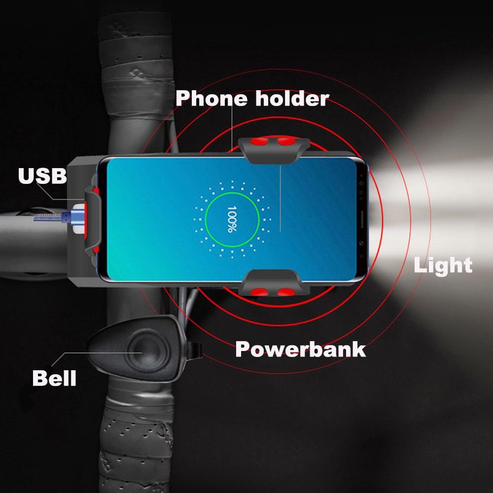 3 in 1 Bike Bracket and Light