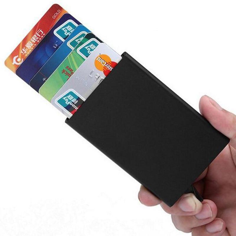 Stainless Steel RFID-Blocking Wallet