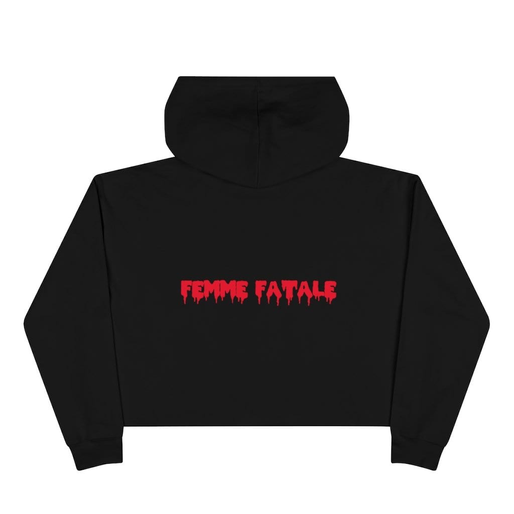 Hotter Than Hell Crop Hoodie