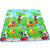 Double Sided Play Mat Dinosaur and Animal Zoo