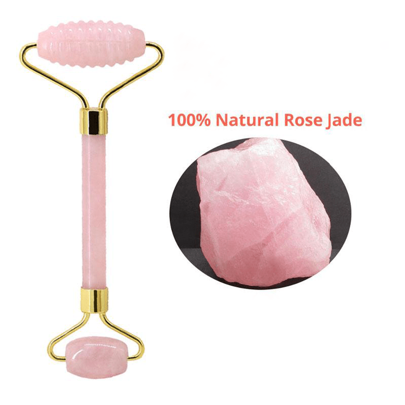 Natural Rose Quartz Face Roller