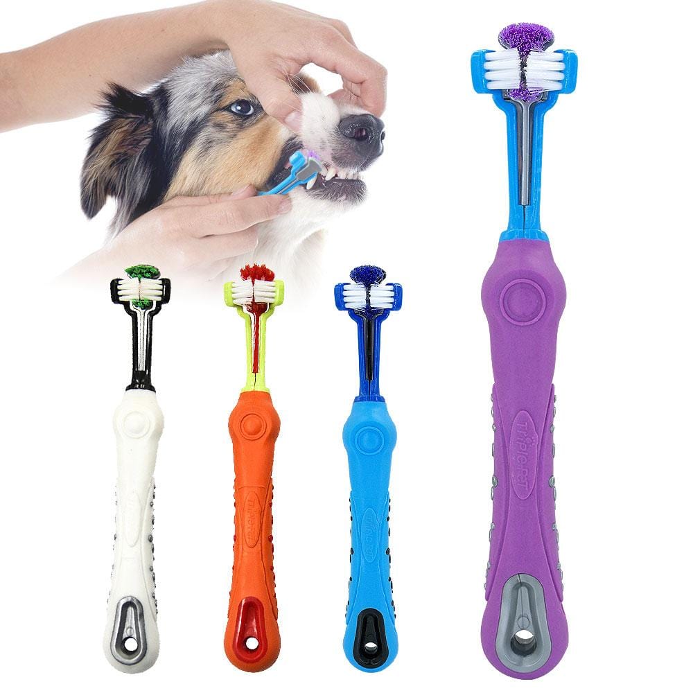 3 Sided Pet Tooth Brush