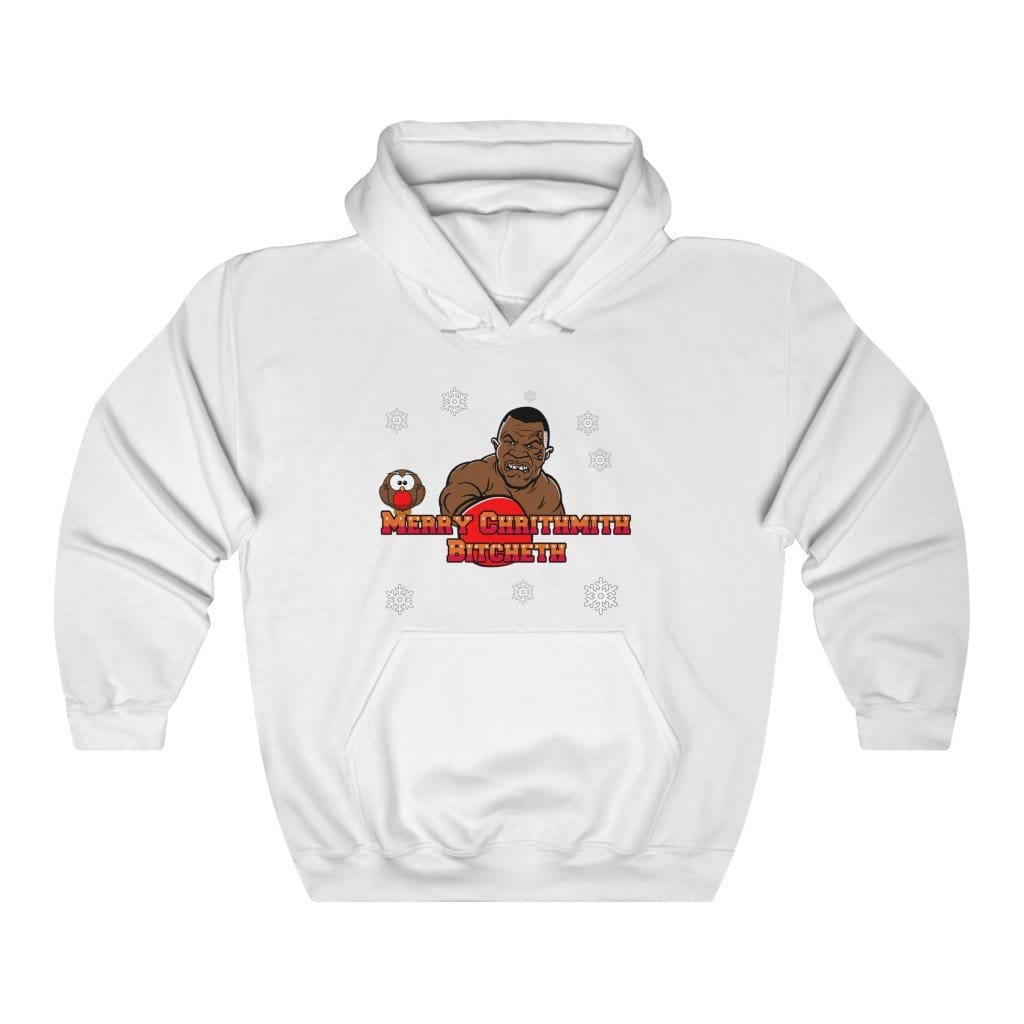 Mike Tyson Merry Christmas Unisex Heavy Blend™ Hooded Sweatshirt