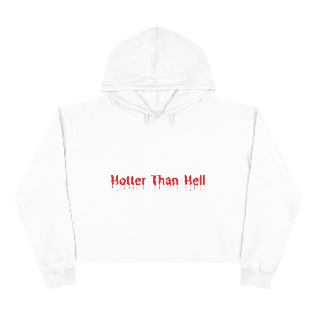 Hotter Than Hell Crop Hoodie