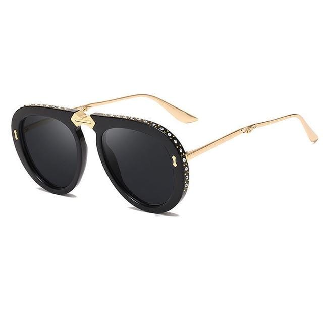 Women&#39;s Foldable Aviator Sunglasses